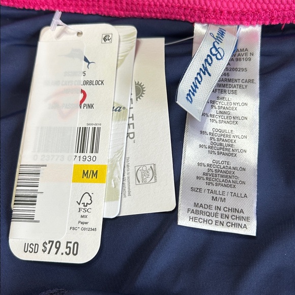 Tommy Bahama Island Cays Colorblock Bikini Bottoms - Medium - New - Picture 5 of 6